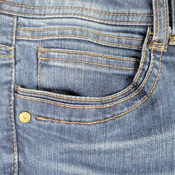 Democracy Jeans Ab Technology Womens Medium Wash Skinny Size 10 Stretch - Picture 4 of 11